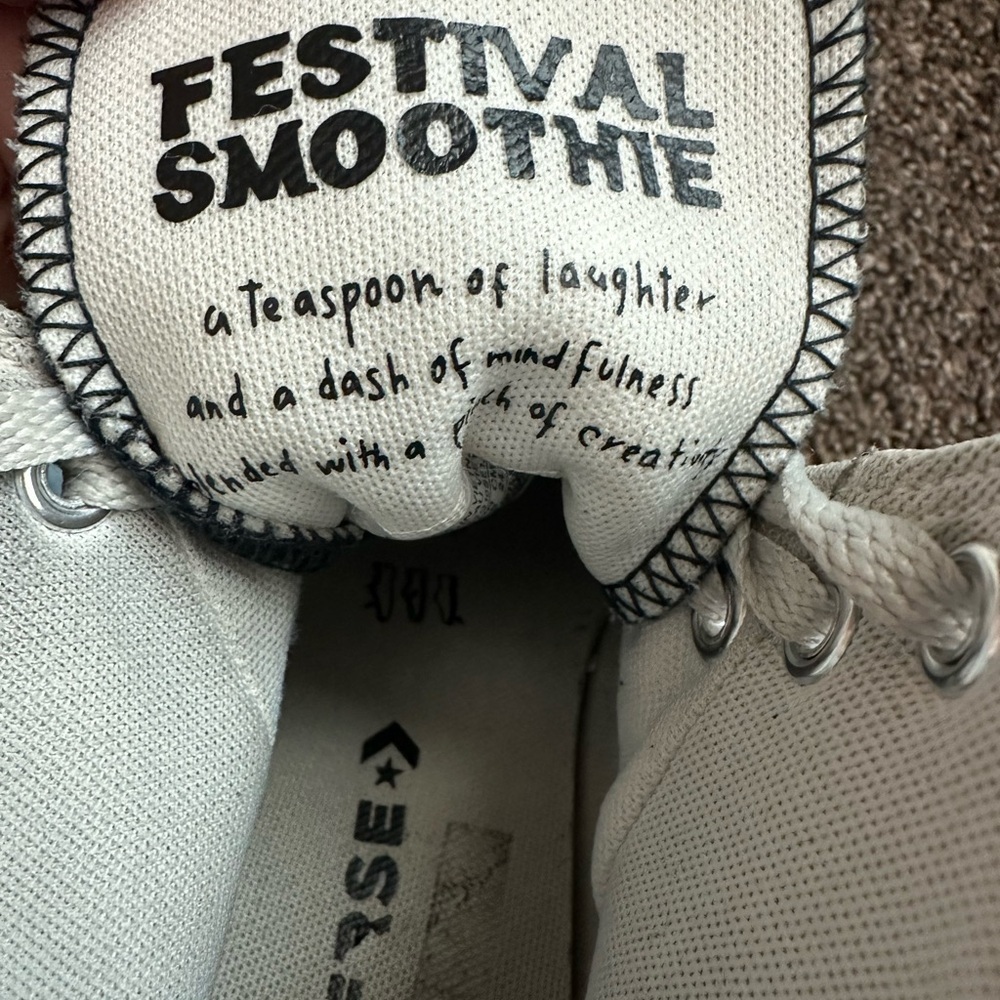 Converse Chuck Taylor All Star "Things To Grow" High Tops Size 7 - Picture 10 of 11